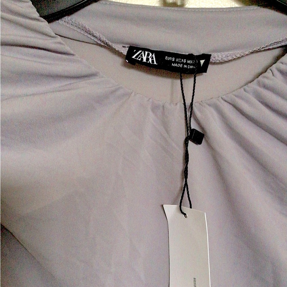 Zara Ruched Blouse - Picture 8 of 8